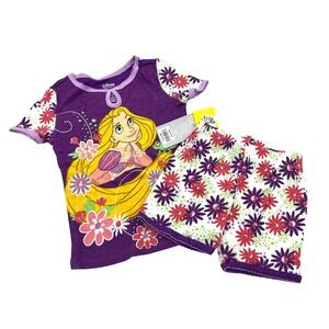 Disney Store Princess Rapunzel Pajama Set for Girls Size 2 New